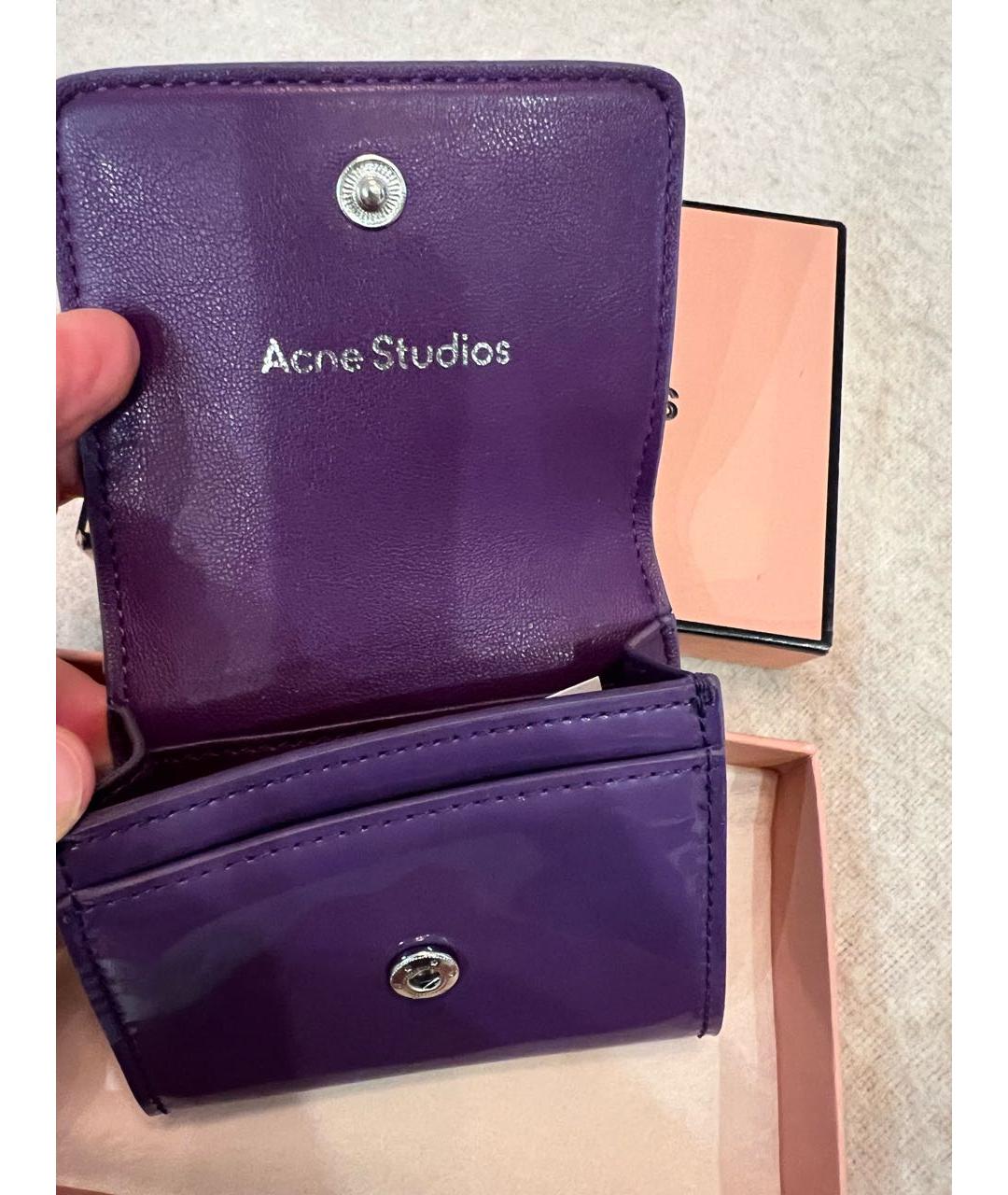 ACNE STUDIOS Мульти полиуретановый кардхолдер, фото 2