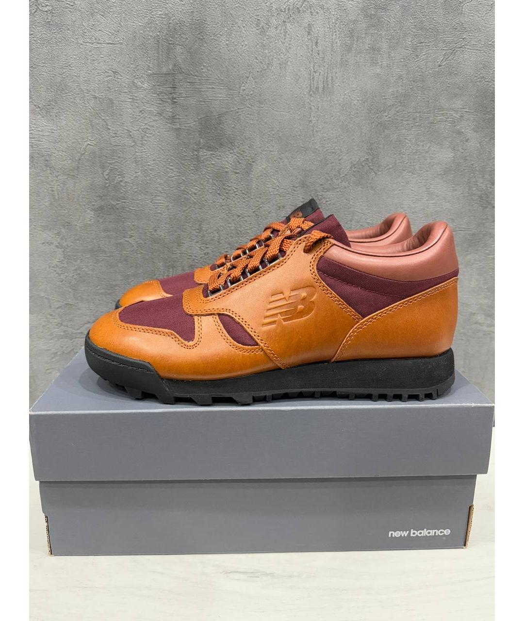 NEW BALANCE Коричневые низкие ботинки, фото 8