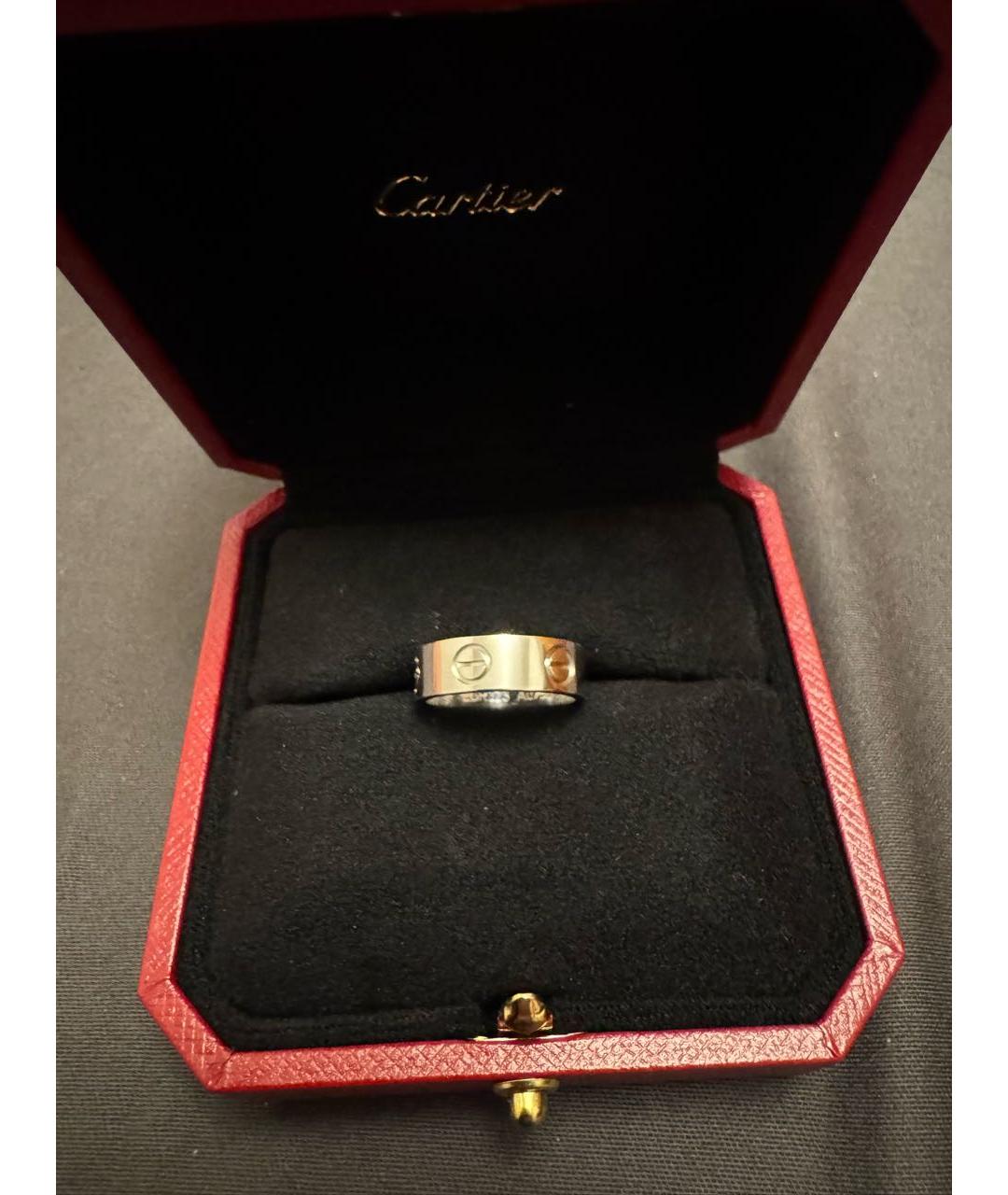 CARTIER Серебряное кольцо из белого золота, фото 2