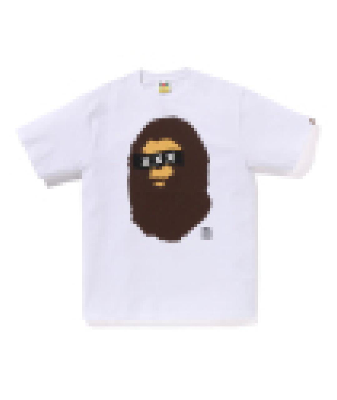 BAPE Черная хлопковая футболка, фото 5