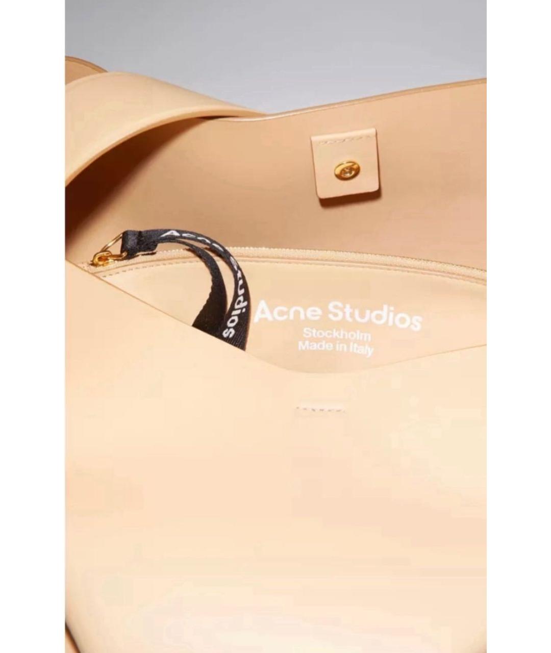 ACNE STUDIOS Кожаная сумка тоут, фото 3