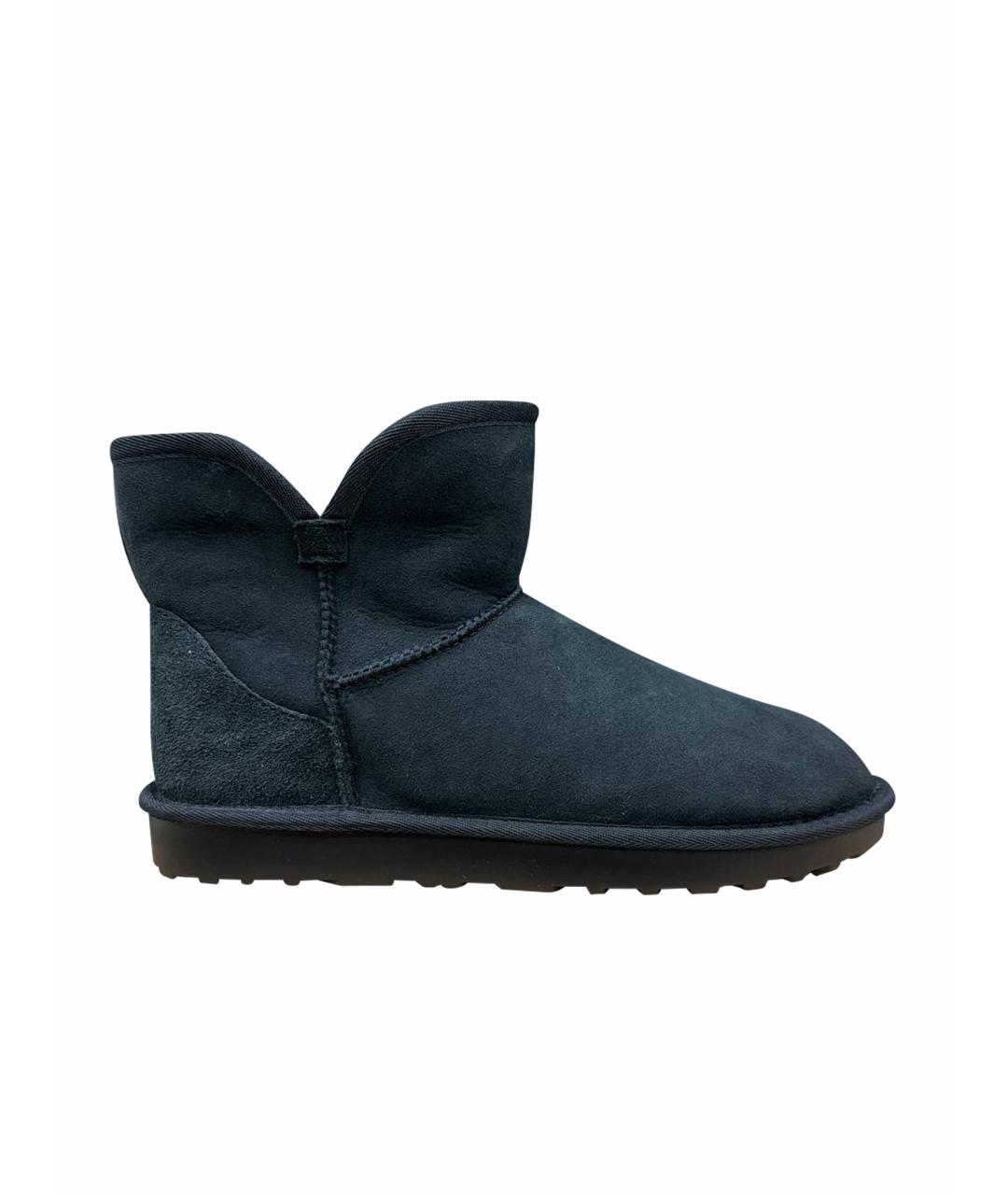 UGG AUSTRALIA Черные ботинки, фото 1