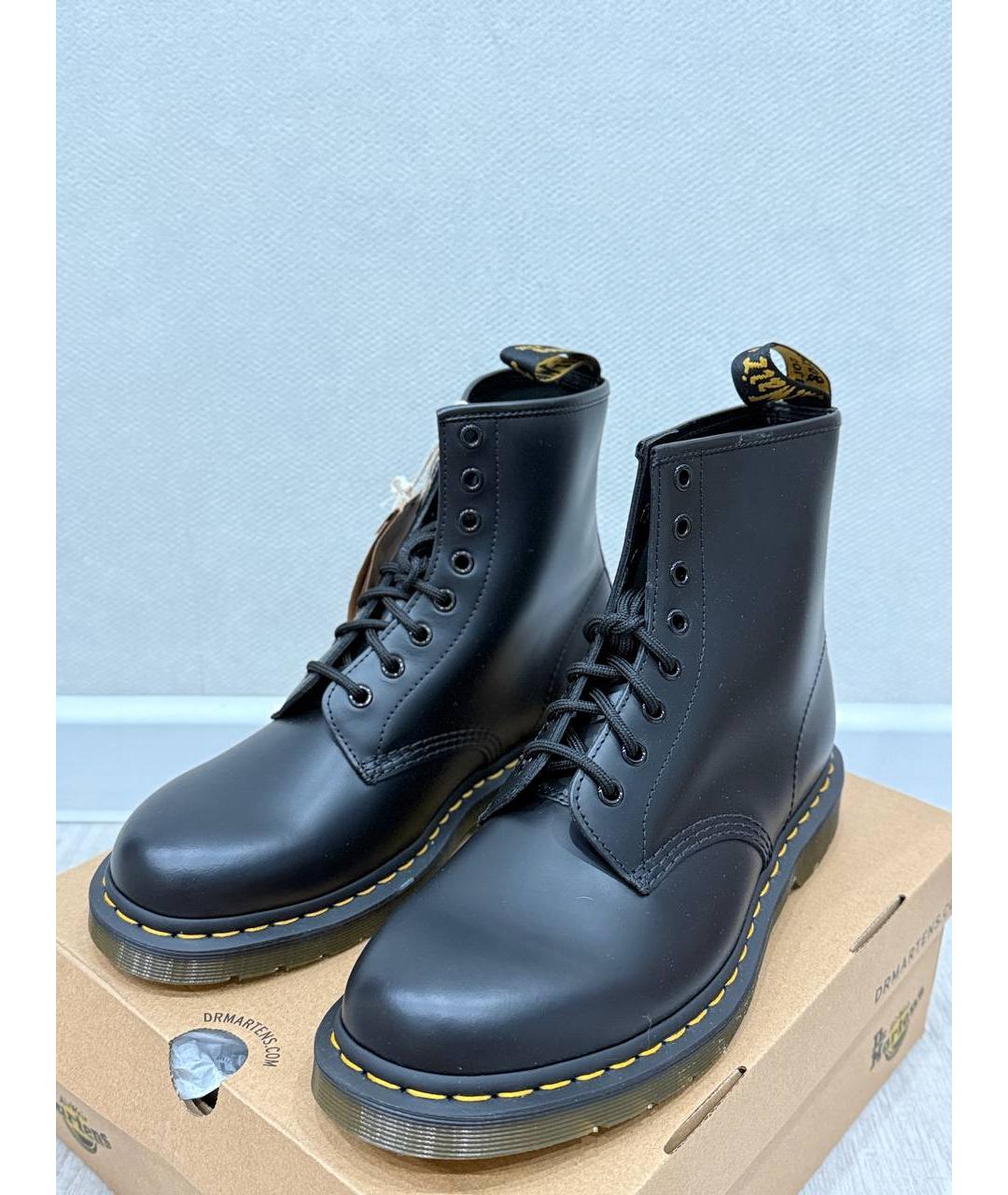 DR. MARTENS Черные ботинки, фото 2