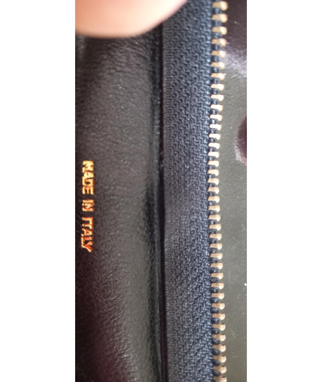 CHANEL Черная сумка через плечо из лакированной кожи, фото 7