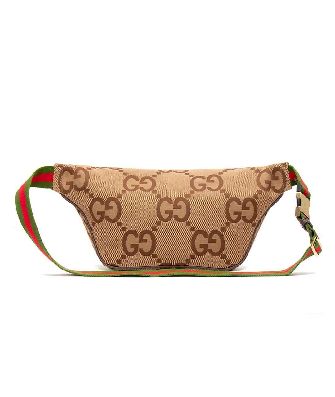 GUCCI Бежевая поясная сумка, фото 3