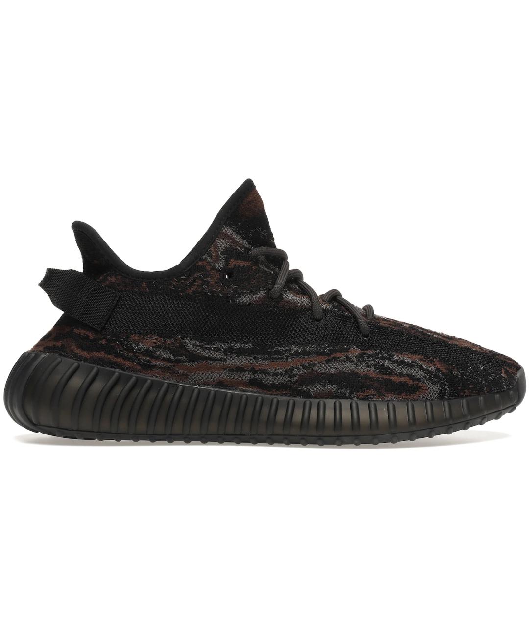 ADIDAS YEEZY Черные текстильные низкие кроссовки / кеды, фото 10