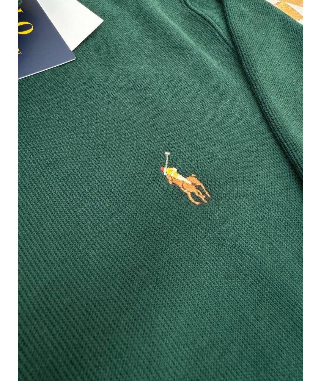 POLO RALPH LAUREN Зеленый джемпер / свитер, фото 4