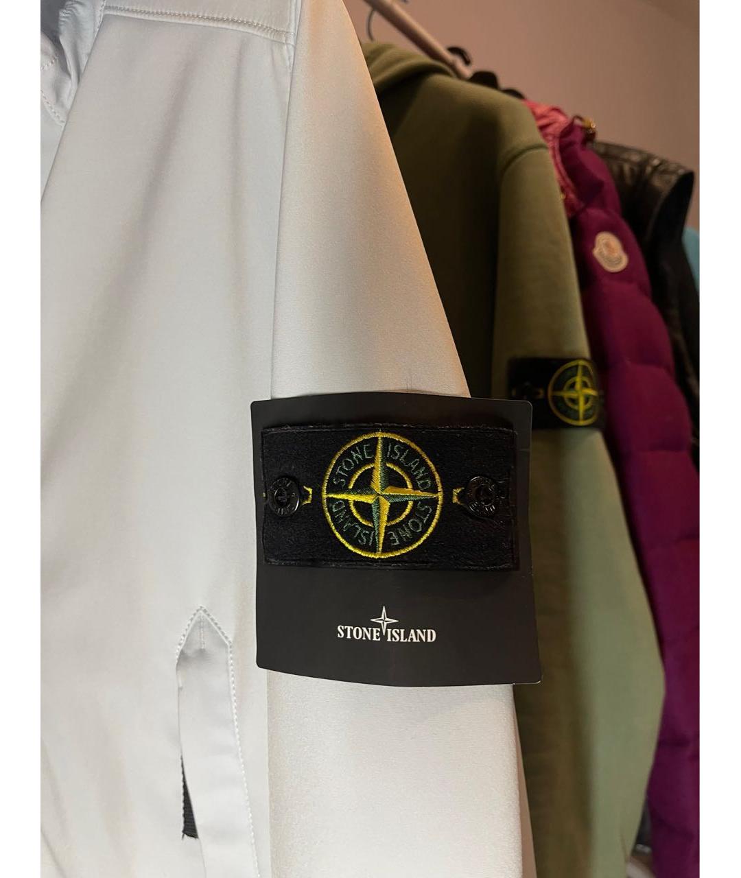 STONE ISLAND Голубая куртка, фото 3