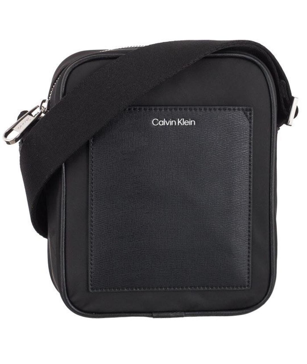 CALVIN KLEIN Черная барсетка, фото 3
