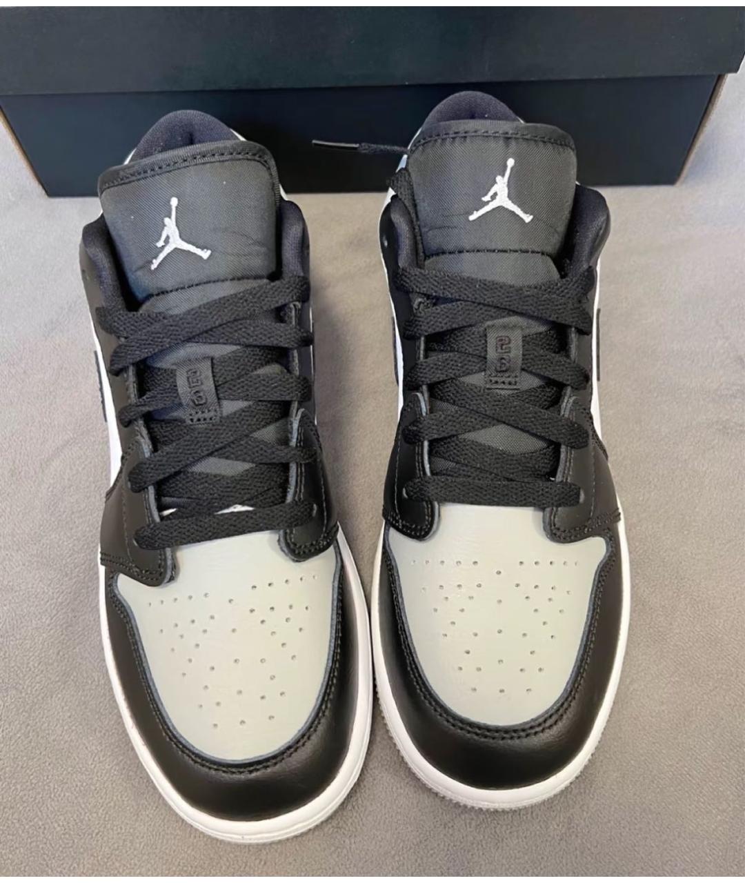 JORDAN Серые кроссовки из искусственной кожи, фото 4