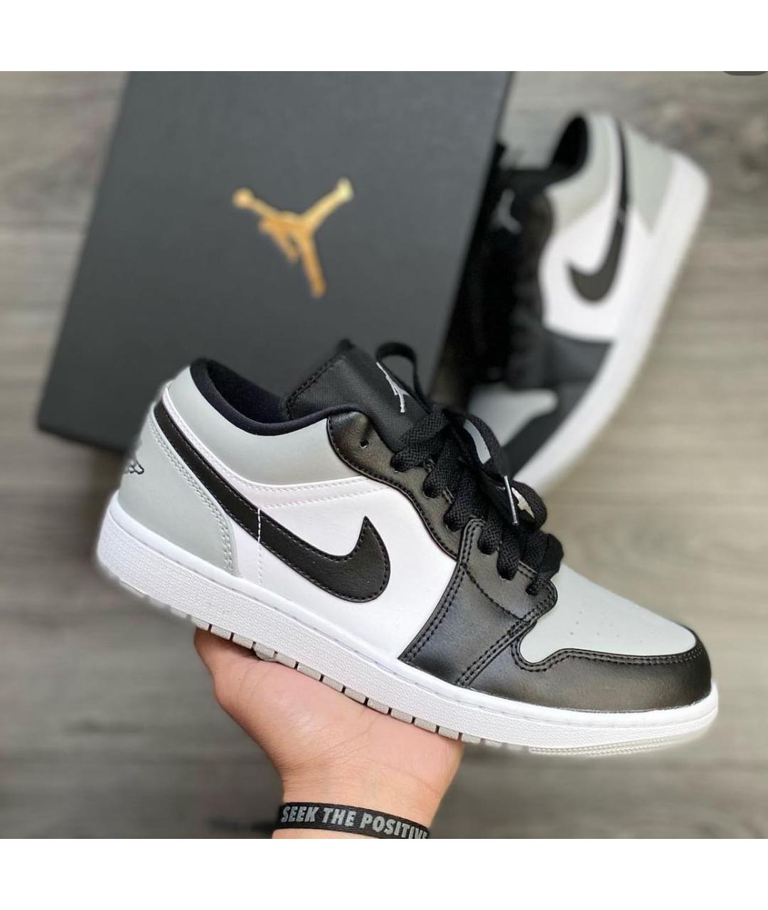 JORDAN Серые кроссовки из искусственной кожи, фото 2