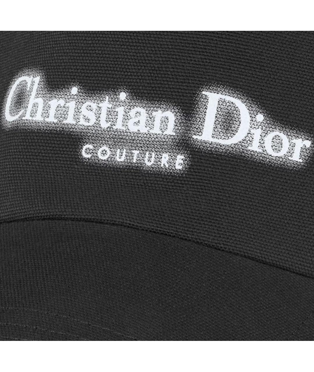 CHRISTIAN DIOR Черная хлопковая кепка/бейсболка, фото 5