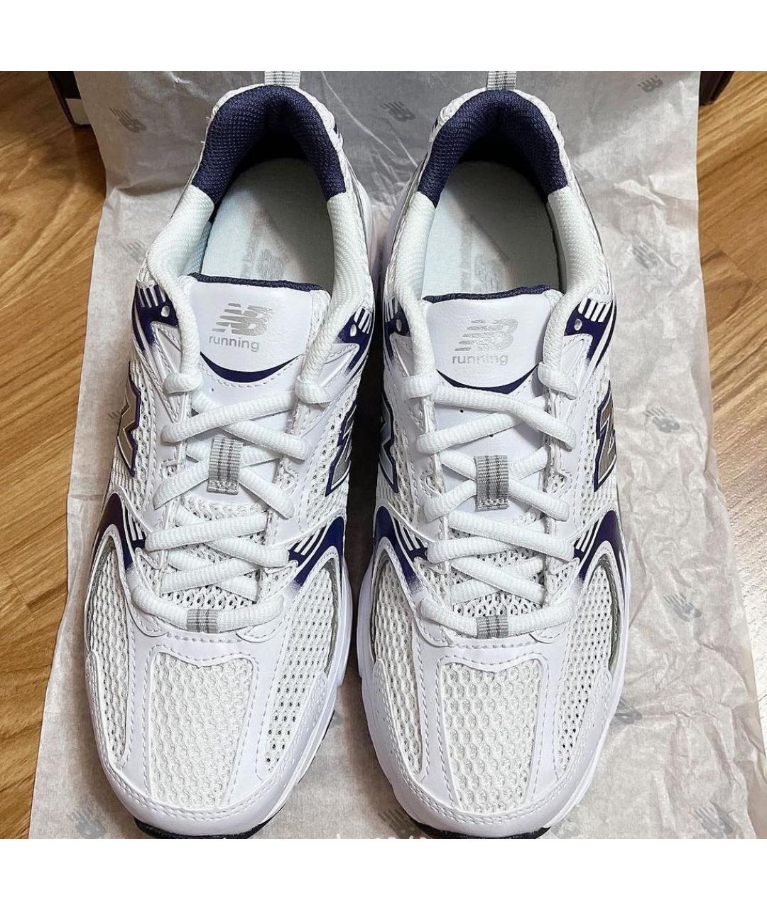 NEW BALANCE Белые кроссовки, фото 2