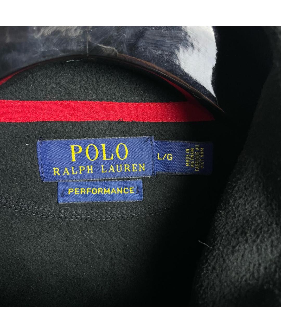 POLO RALPH LAUREN Черная полиэстеровая куртка, фото 5