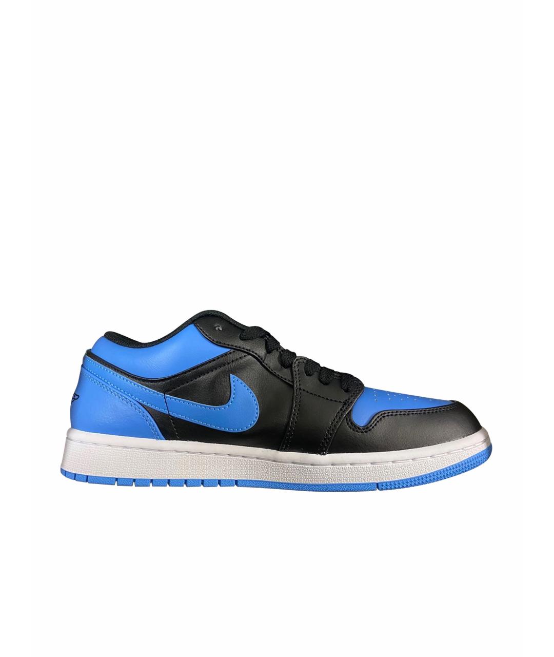 JORDAN Синие кроссовки из искусственной кожи, фото 1