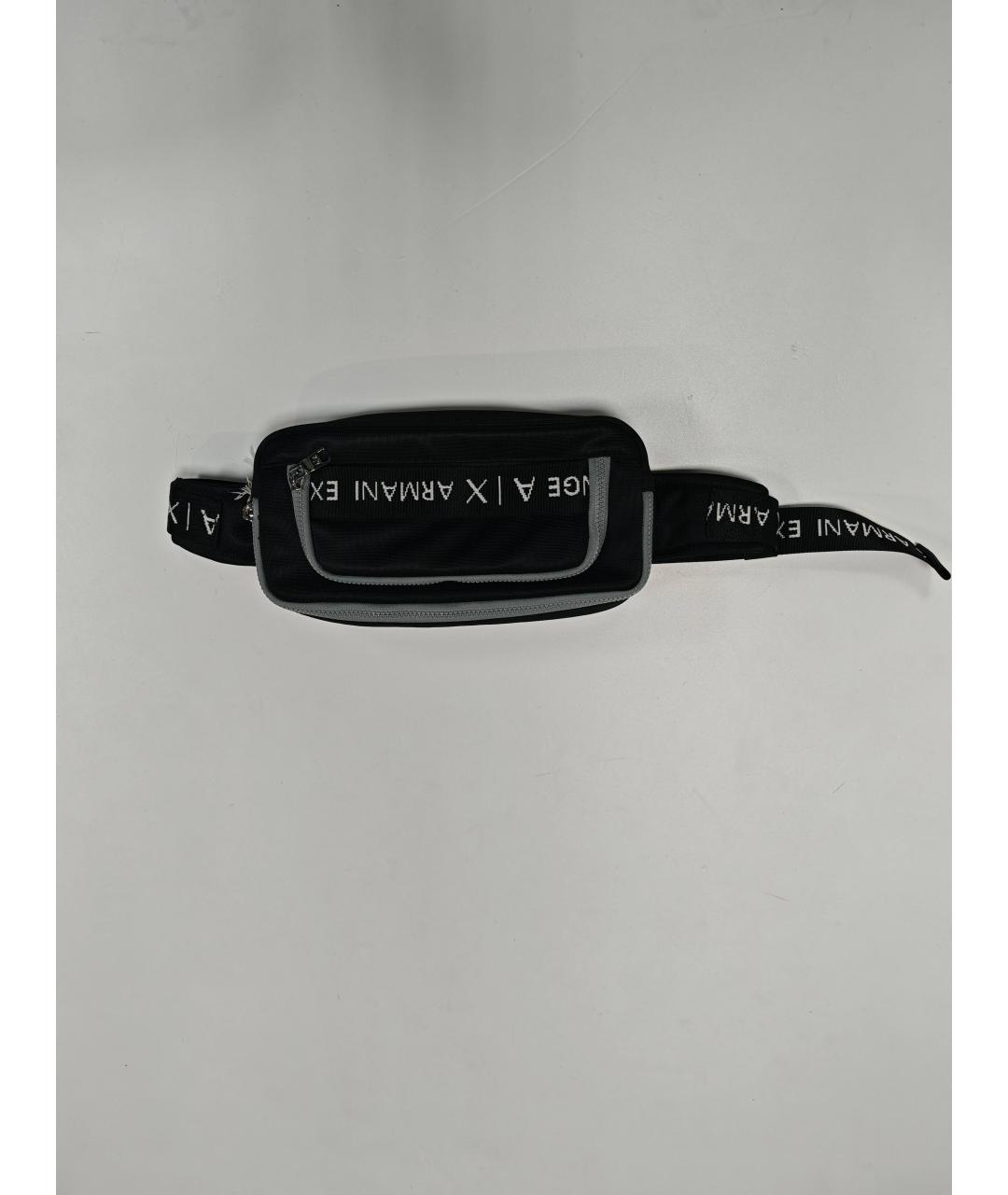 ARMANI EXCHANGE Черная поясная сумка, фото 6