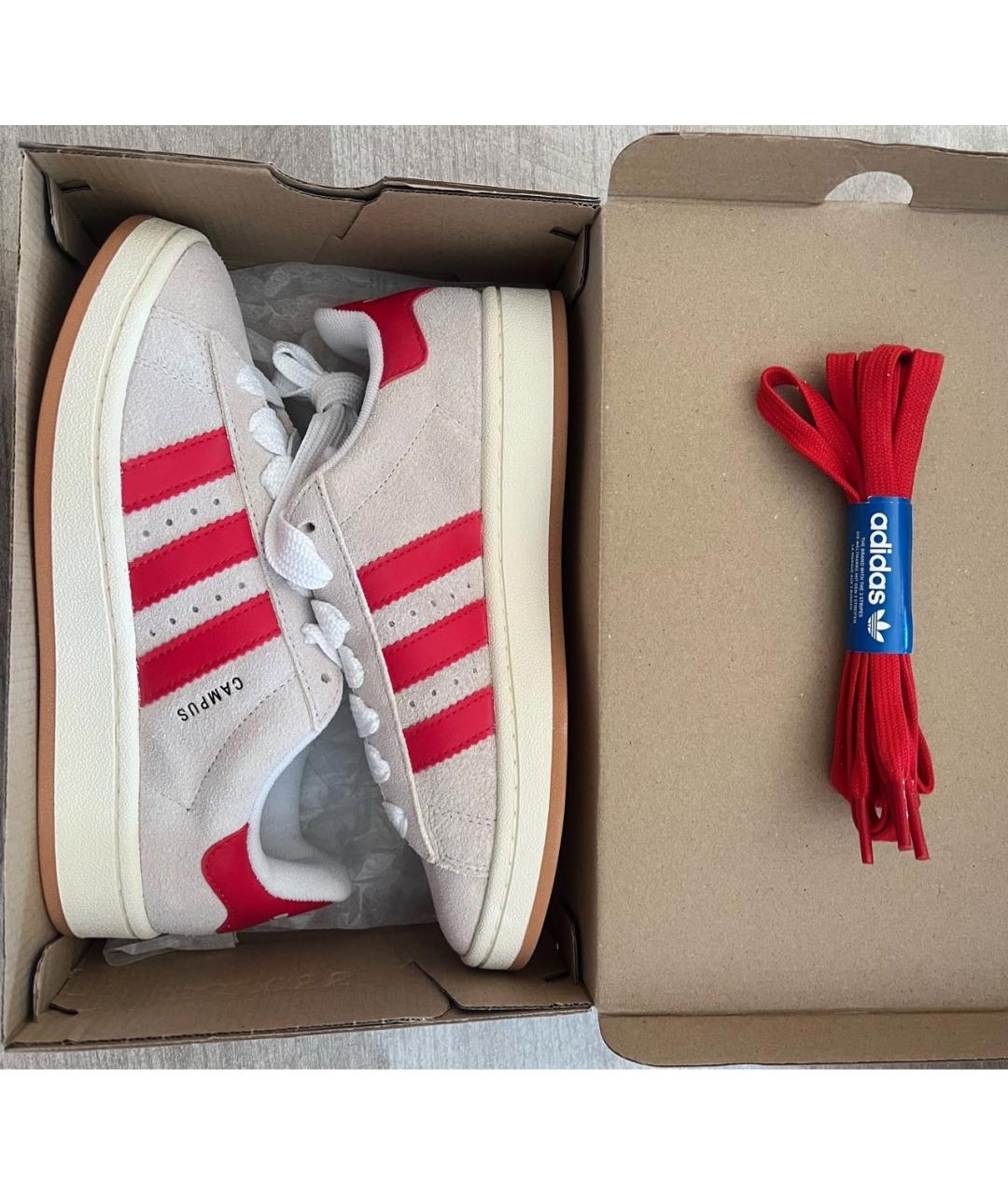 ADIDAS Серые замшевые кеды, фото 3