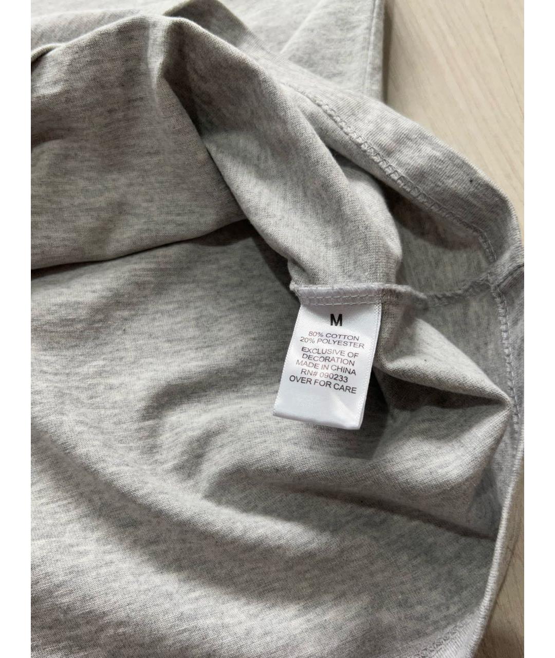FEAR OF GOD ESSENTIALS Серая хлопковая футболка, фото 6