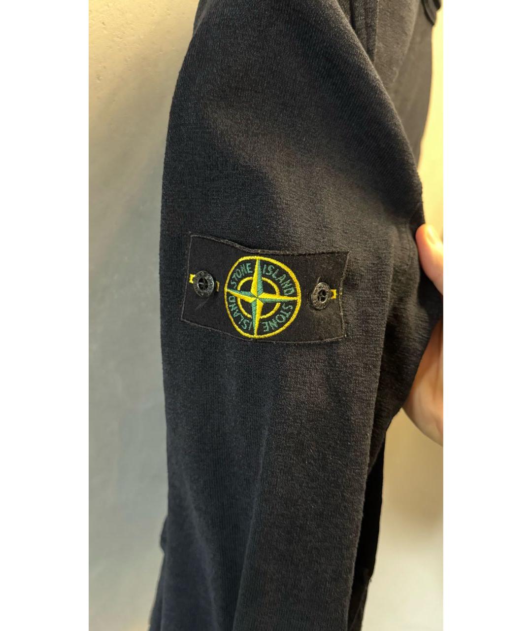 STONE ISLAND Черная куртка, фото 4