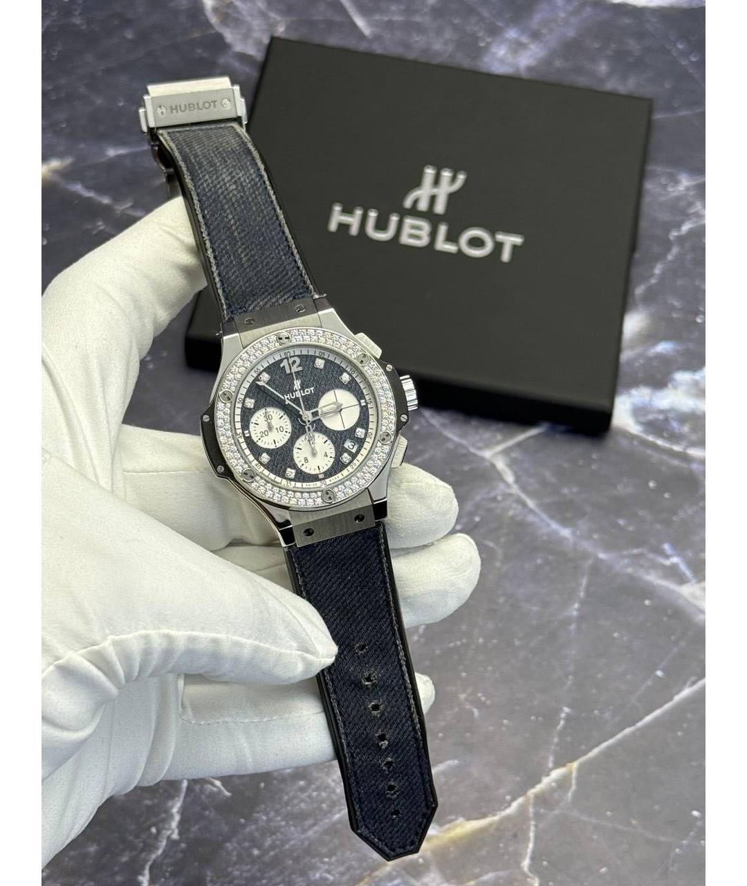 HUBLOT Черные металлические часы, фото 2