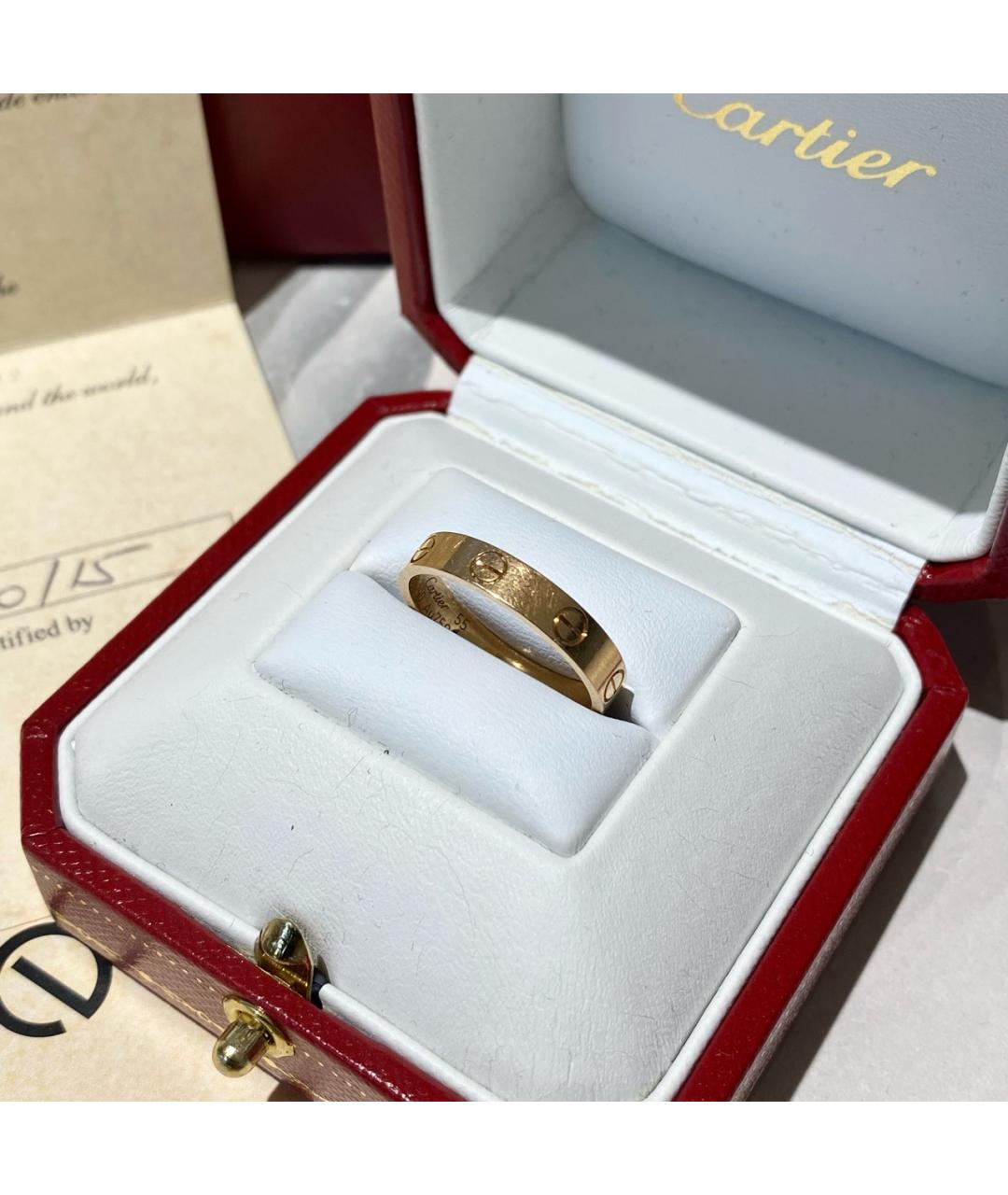 CARTIER Золотое кольцо из розового золота, фото 3