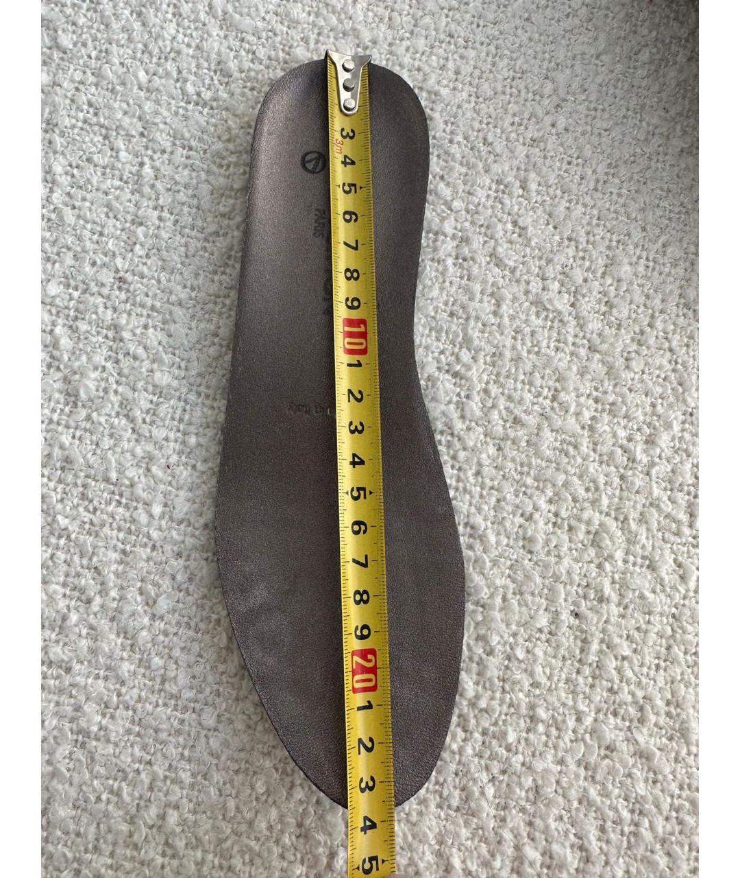 LOUIS VUITTON Черные замшевые кеды, фото 4