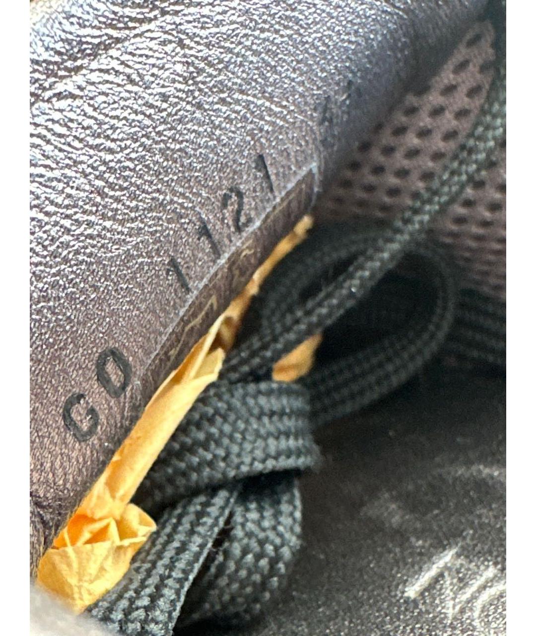 LOUIS VUITTON Черные замшевые кеды, фото 6