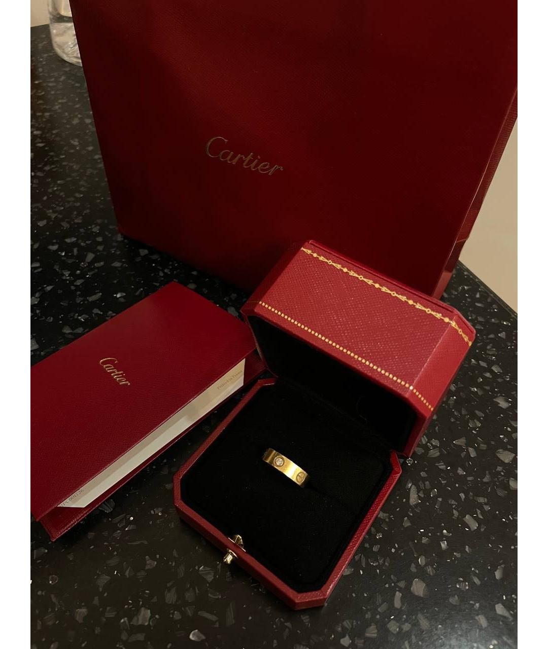 CARTIER Золотое кольцо из желтого золота, фото 4