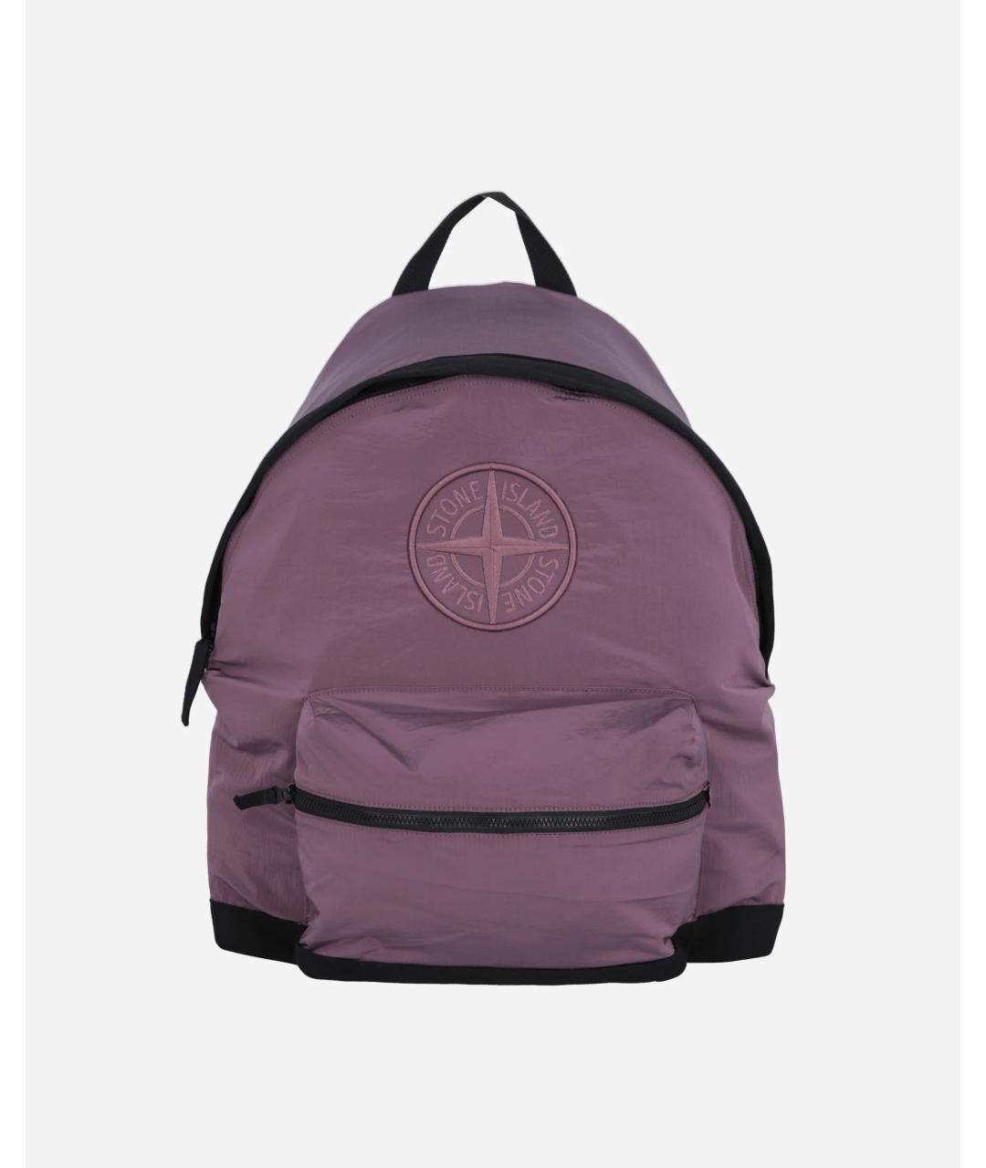 STONE ISLAND Фиолетовый рюкзак, фото 10