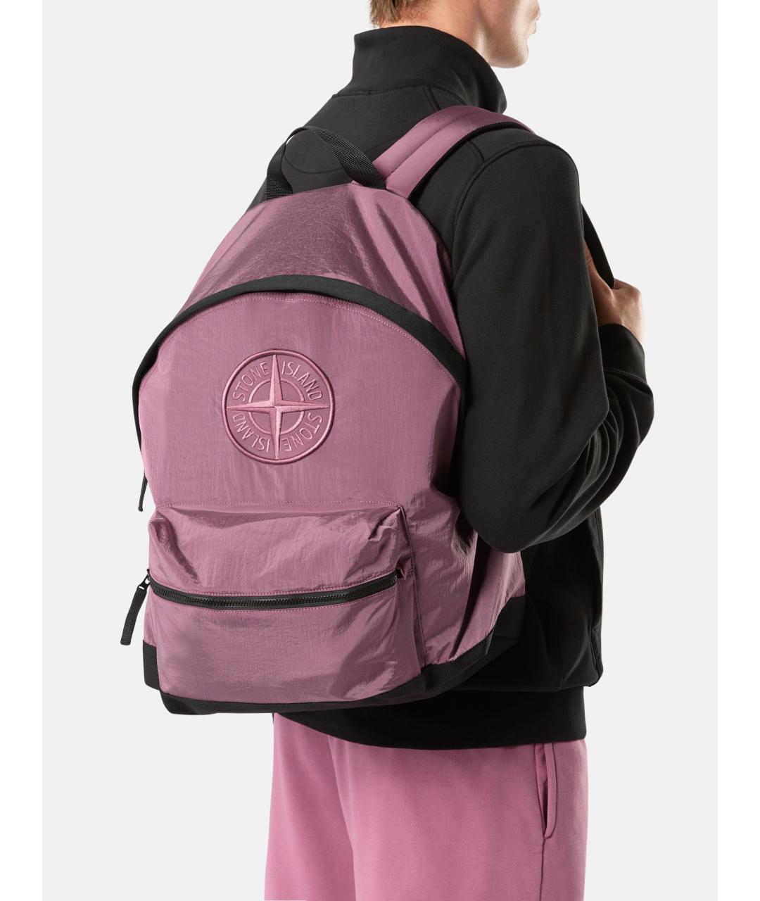 STONE ISLAND Фиолетовый рюкзак, фото 3