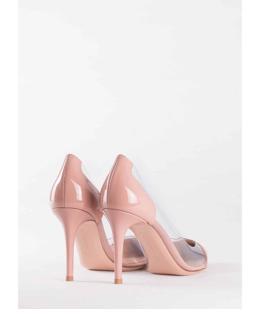 GIANVITO ROSSI Розовые туфли, фото 5