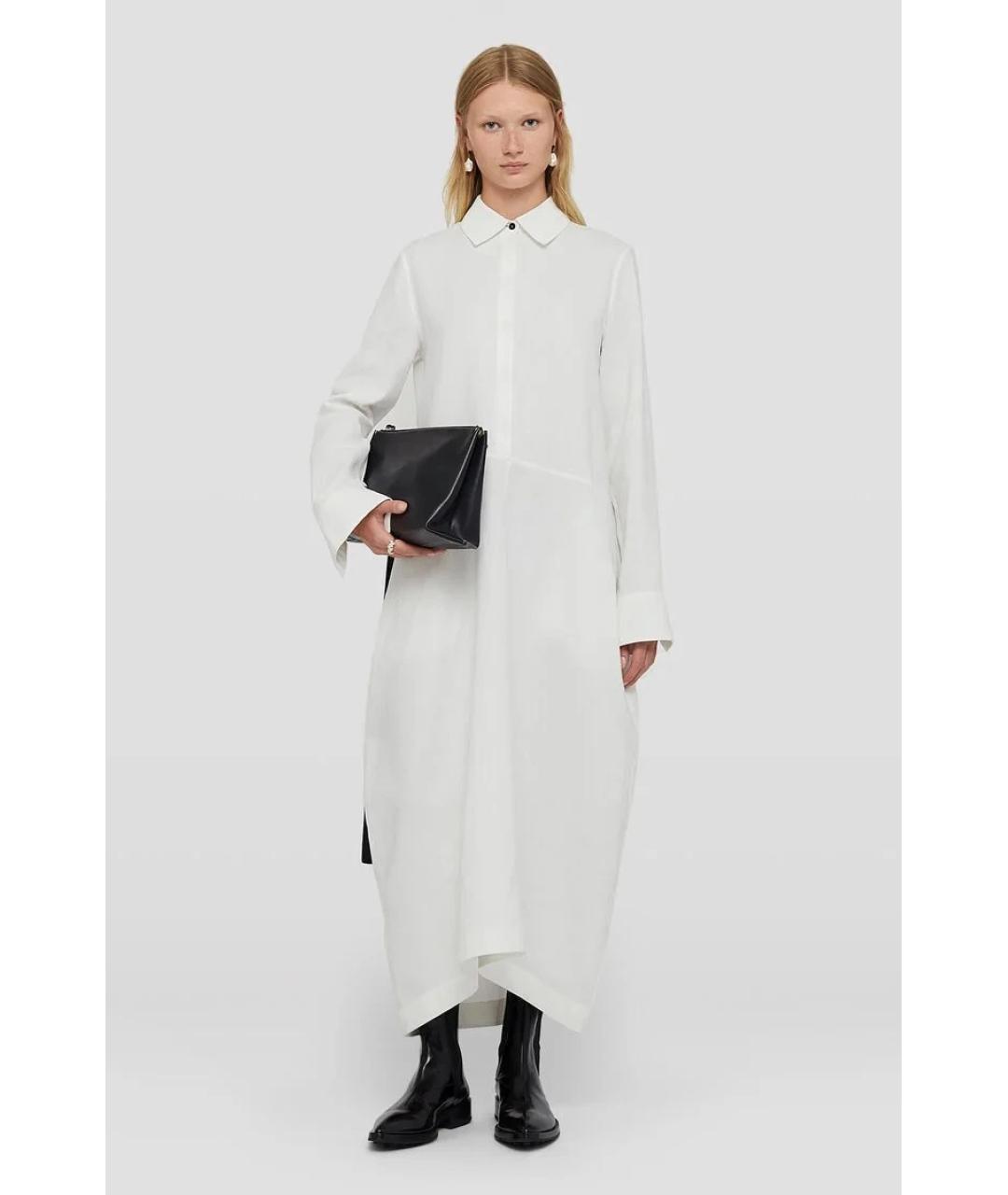 JIL SANDER Белое платье, фото 2