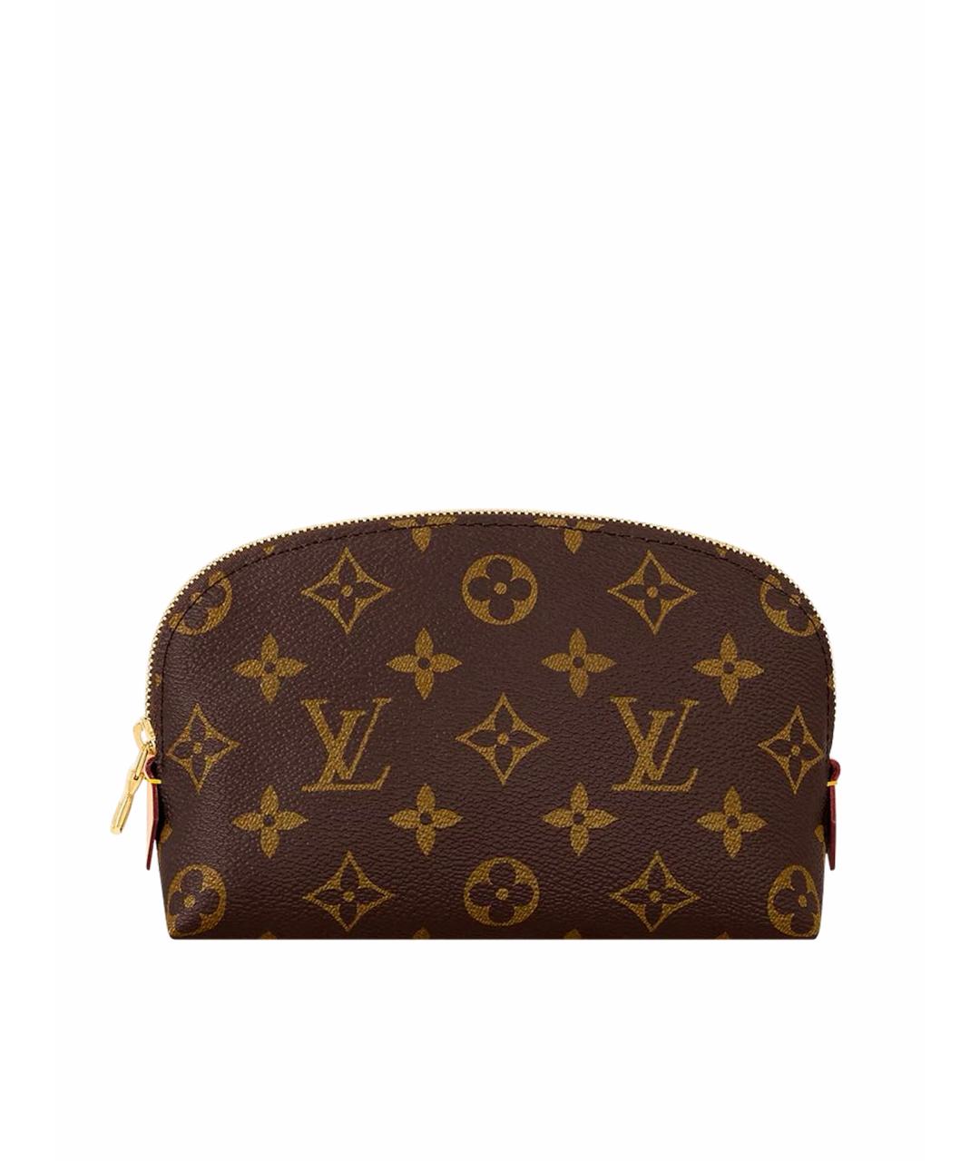 LOUIS VUITTON Коричневая косметичка, фото 1