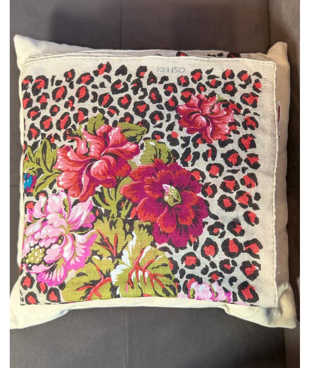 KENZO Кашемировый платок, фото 3