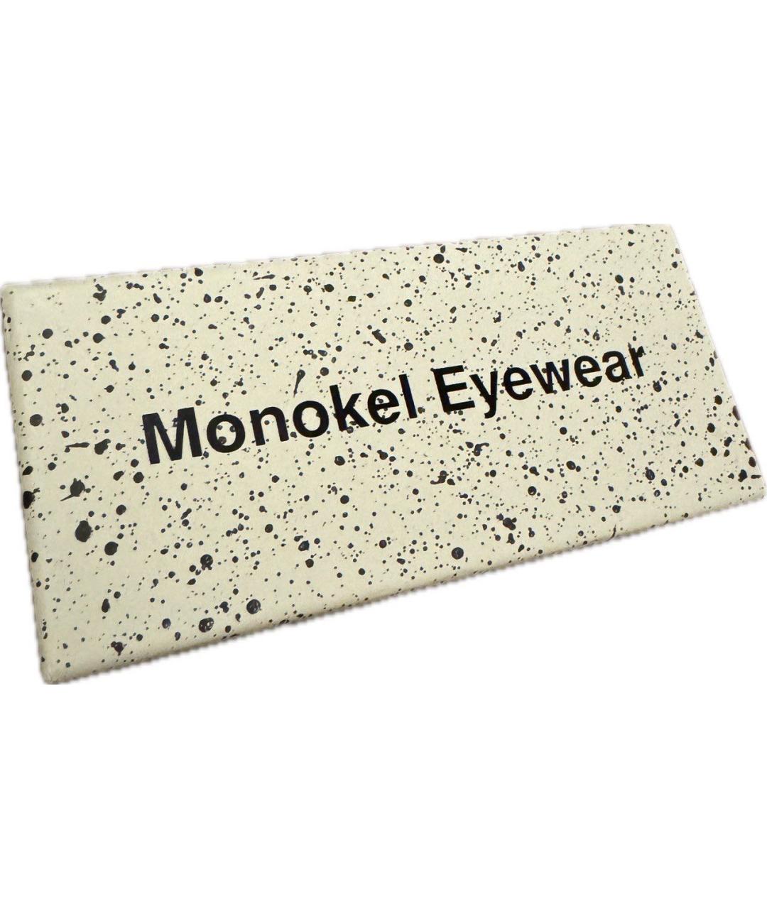 MONOCLE EYEWEAR Черные солнцезащитные очки, фото 4