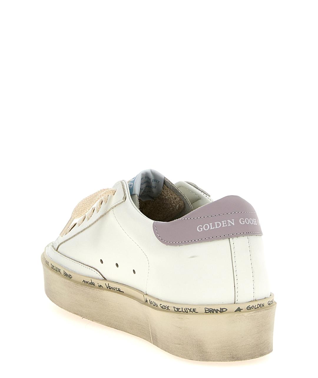 GOLDEN GOOSE DELUXE BRAND Розовые кожаные кроссовки, фото 3