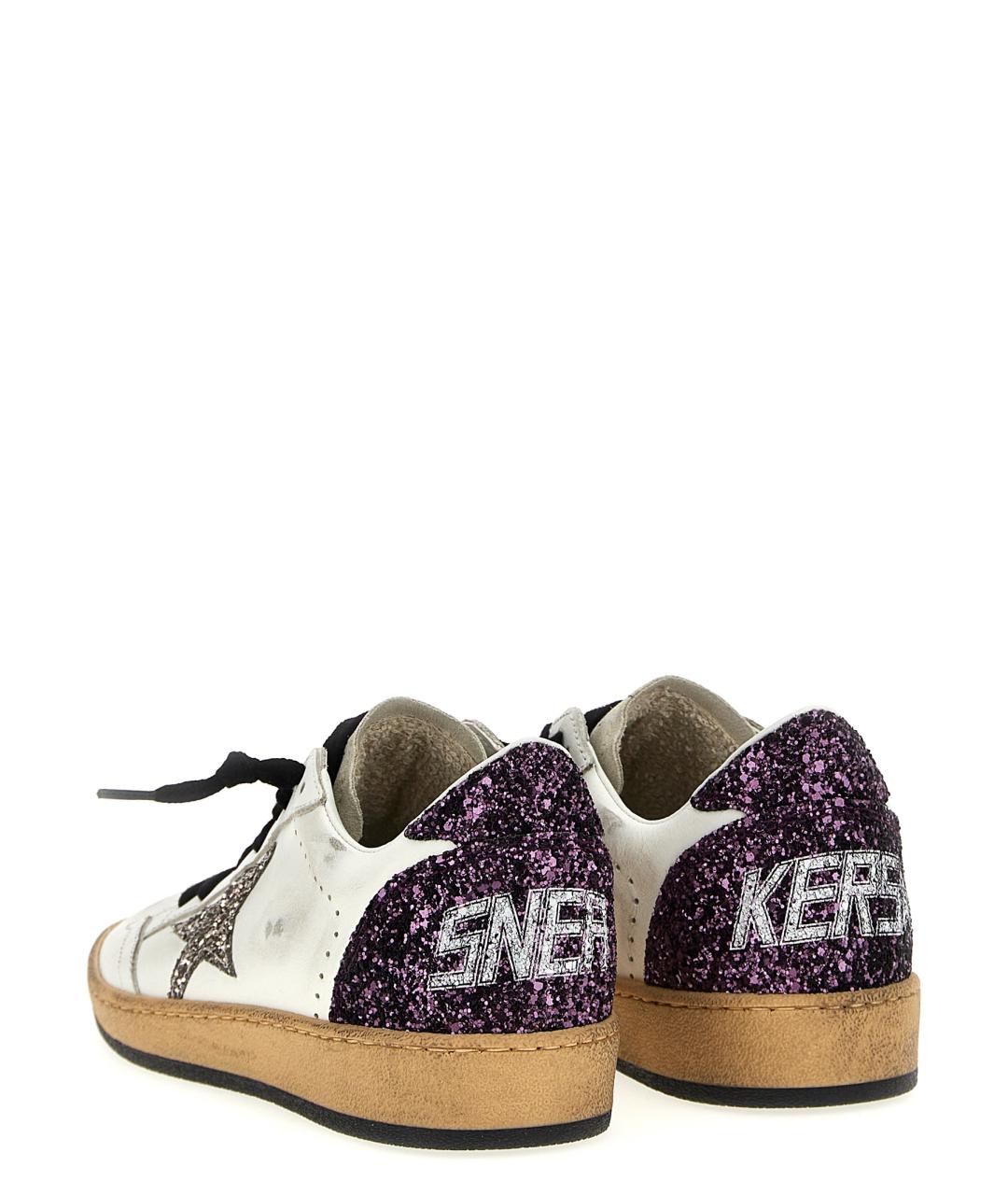 GOLDEN GOOSE DELUXE BRAND Белые кожаные кеды, фото 2