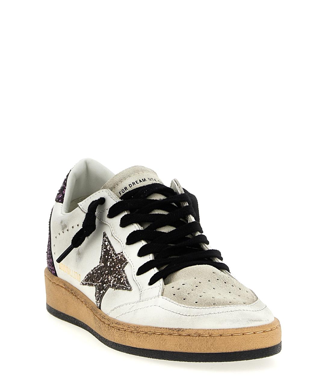 GOLDEN GOOSE DELUXE BRAND Белые кожаные кеды, фото 3