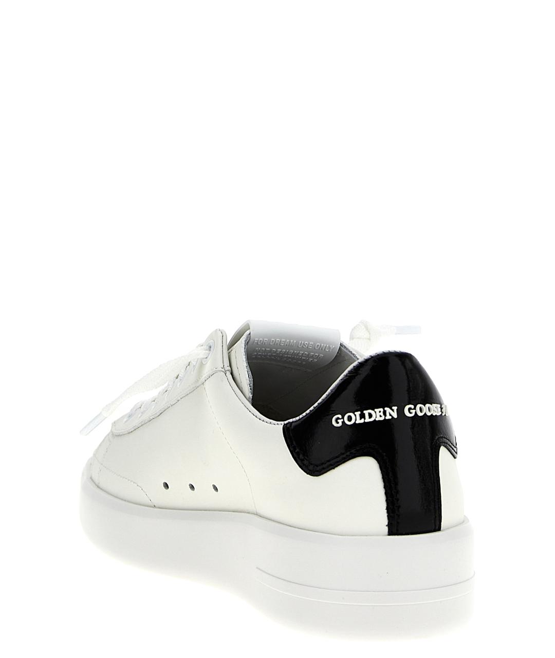GOLDEN GOOSE Черные кожаные кроссовки, фото 3