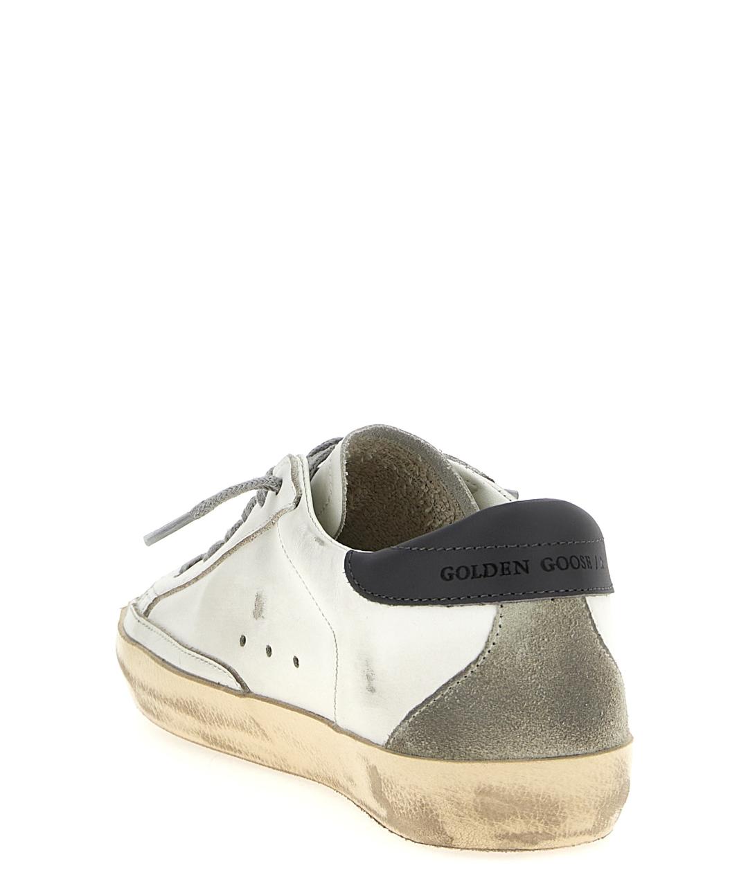 GOLDEN GOOSE DELUXE BRAND Серые кожаные кроссовки, фото 3