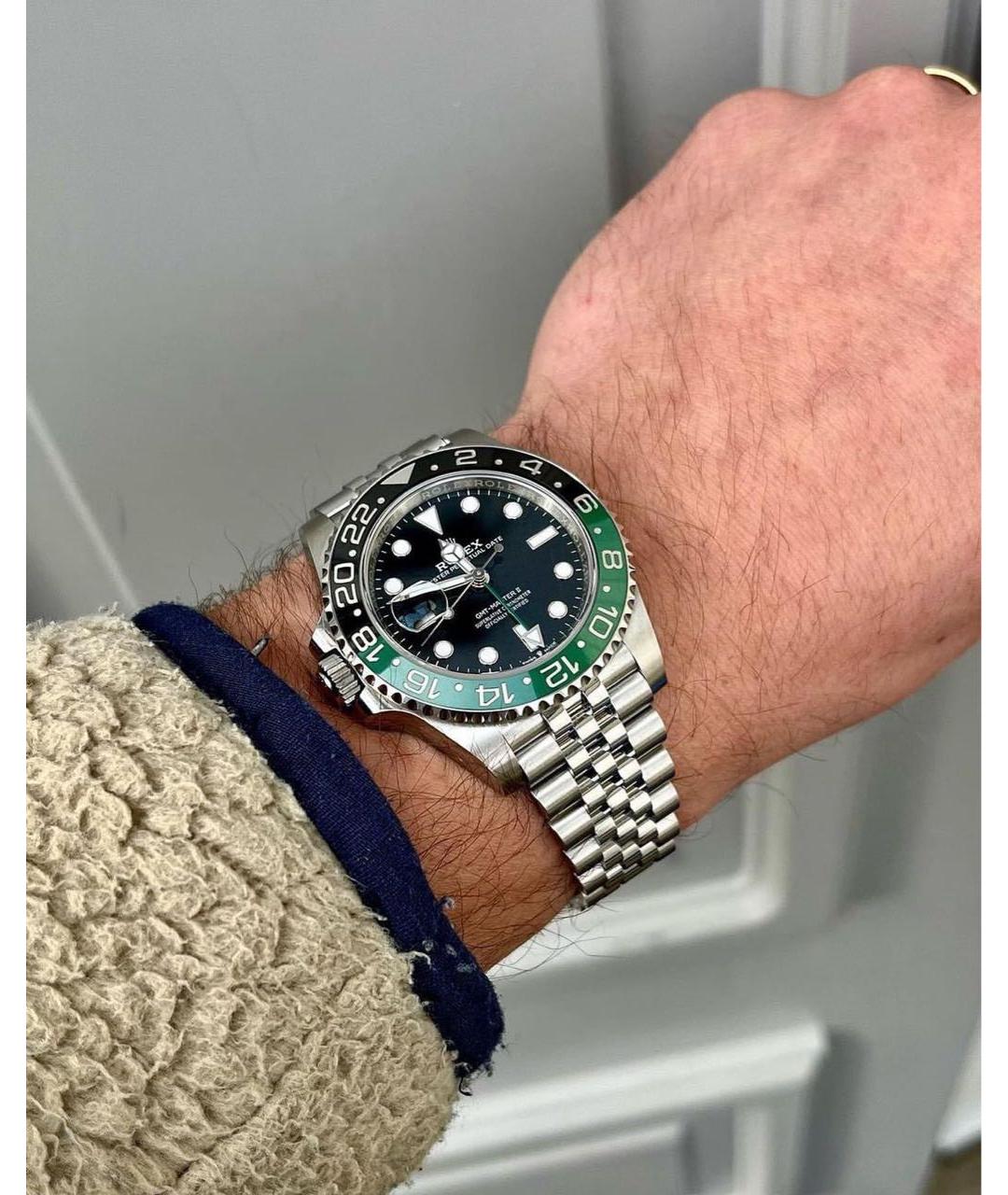 ROLEX Черные часы, фото 6