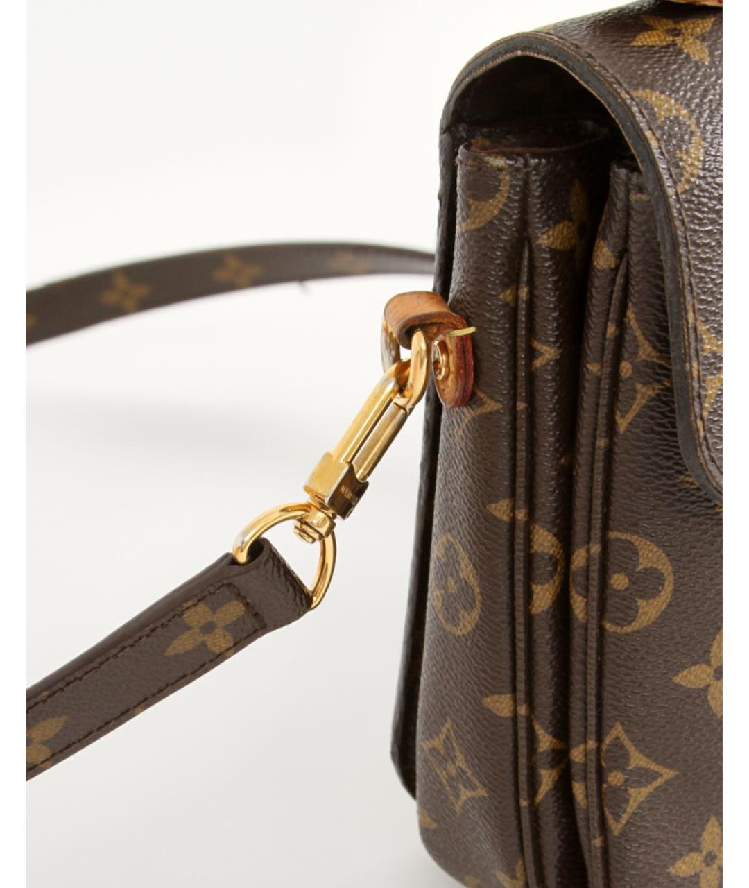 LOUIS VUITTON Коричневая сумка через плечо, фото 5