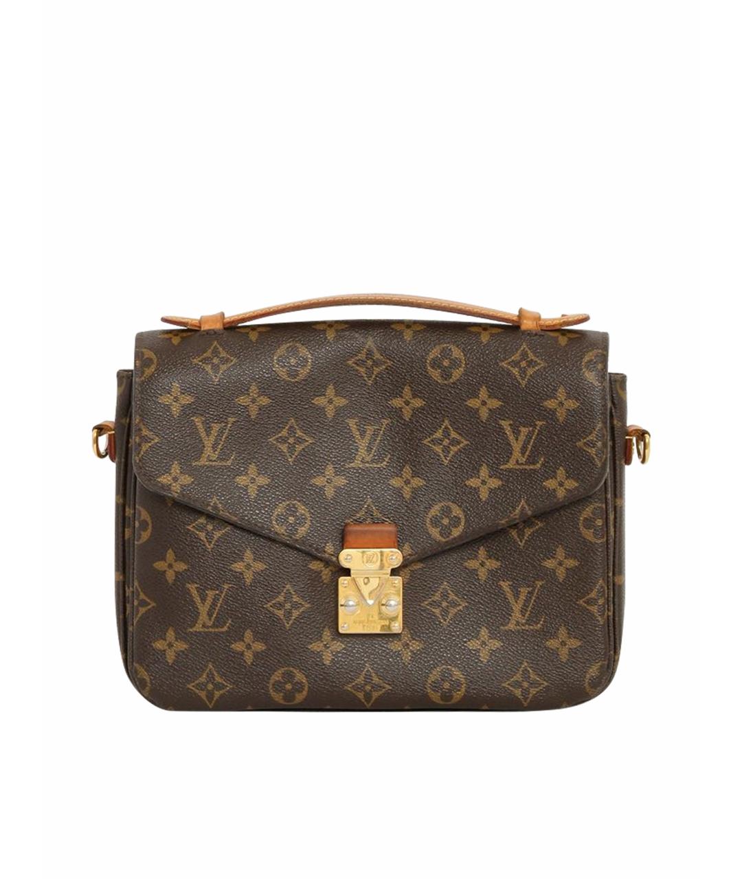 LOUIS VUITTON Коричневая сумка через плечо, фото 1