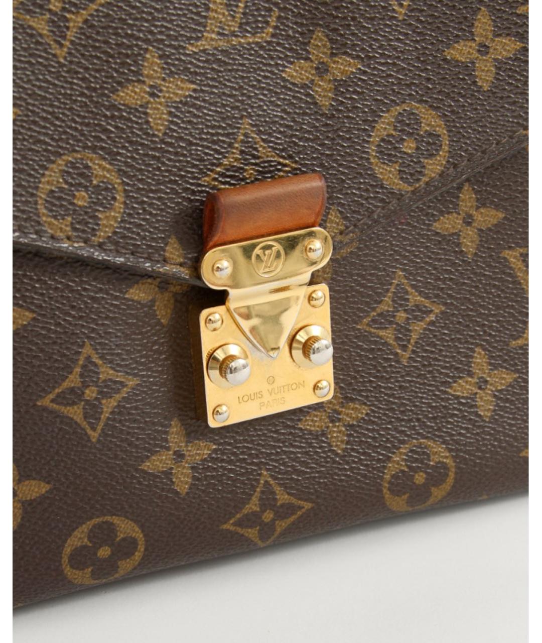 LOUIS VUITTON Коричневая сумка через плечо, фото 8