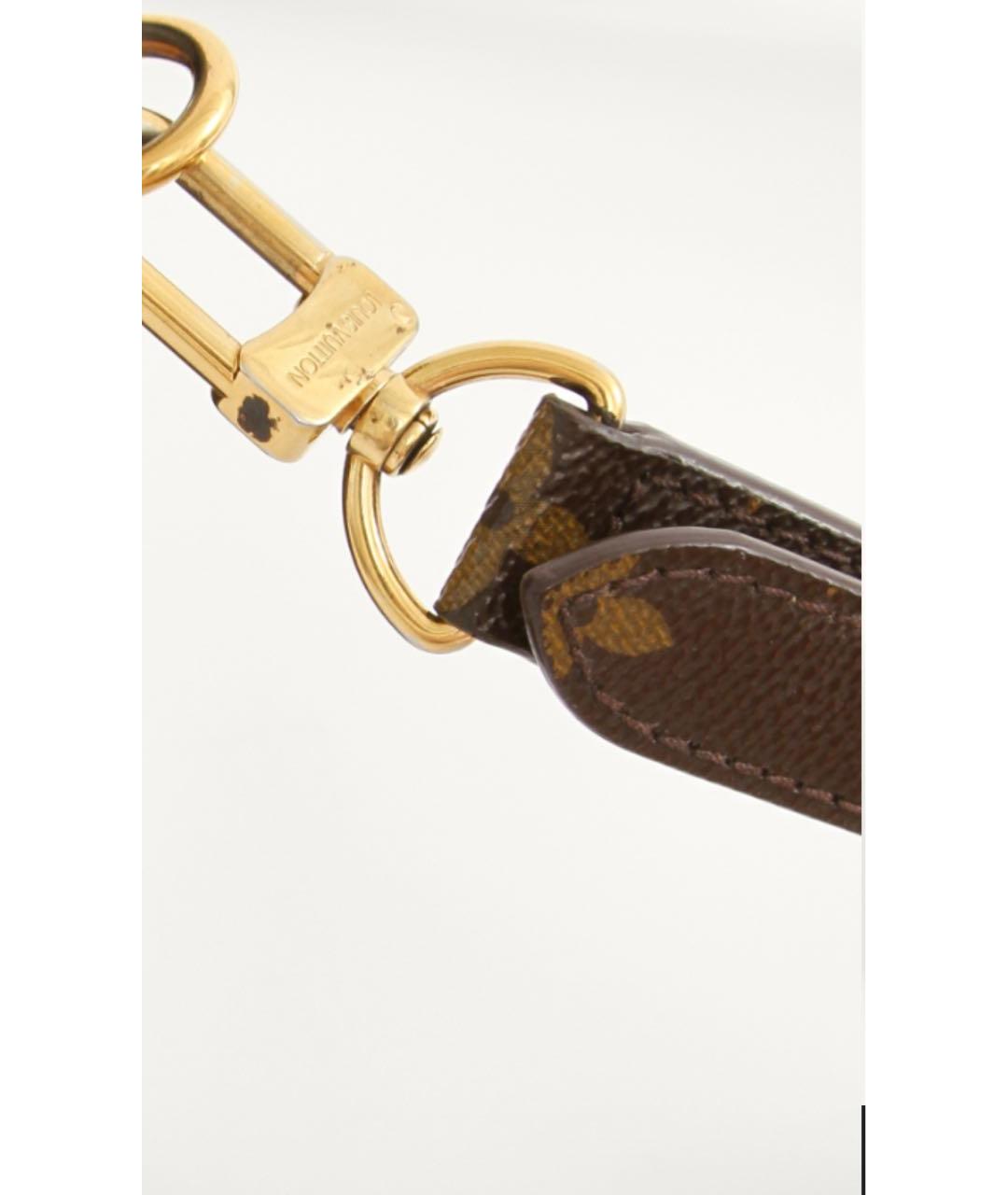 LOUIS VUITTON Коричневая сумка через плечо, фото 6