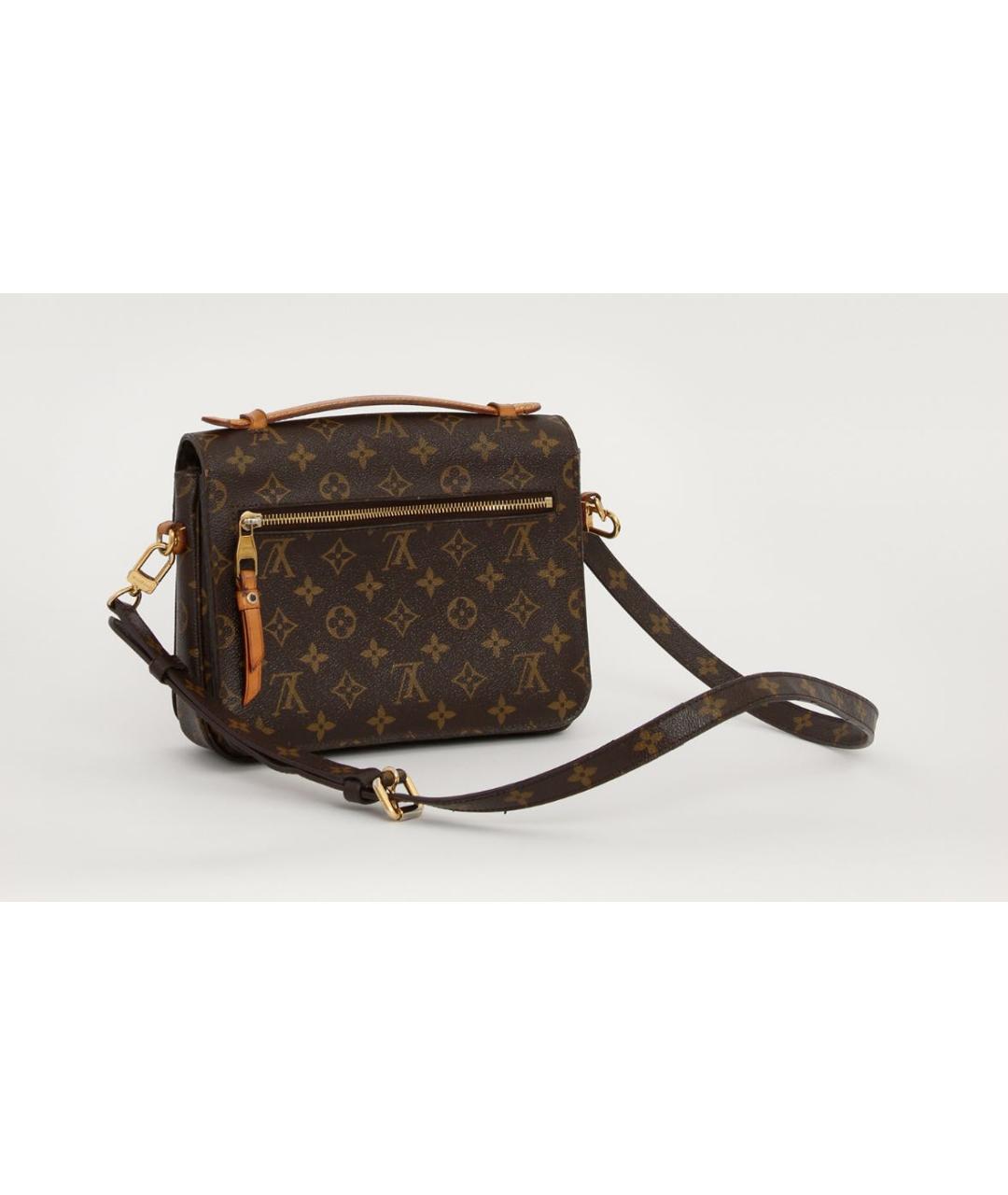 LOUIS VUITTON Коричневая сумка через плечо, фото 2