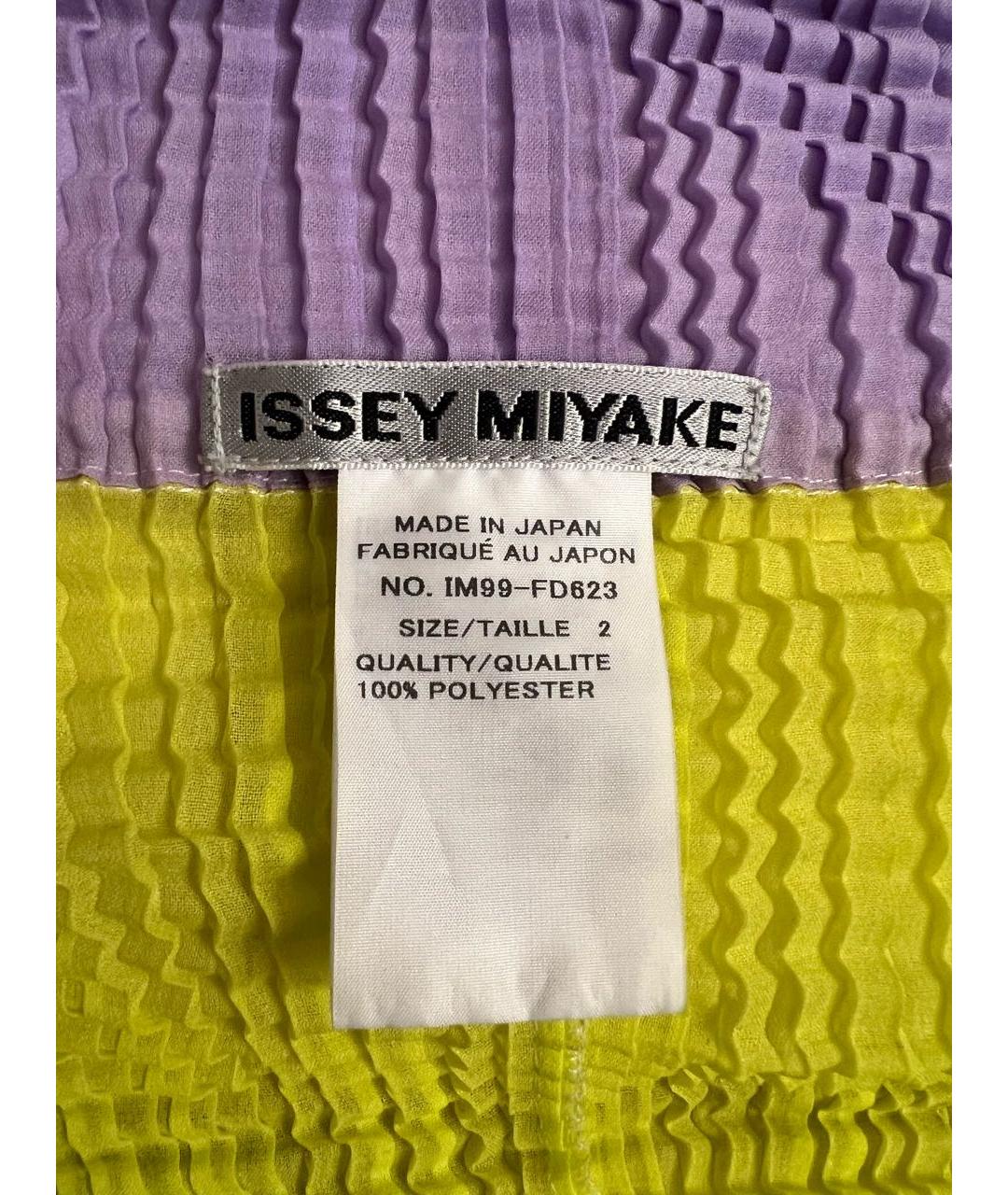 132 5. ISSEY MIYAKE Мульти полиэстеровый костюм с юбками, фото 3