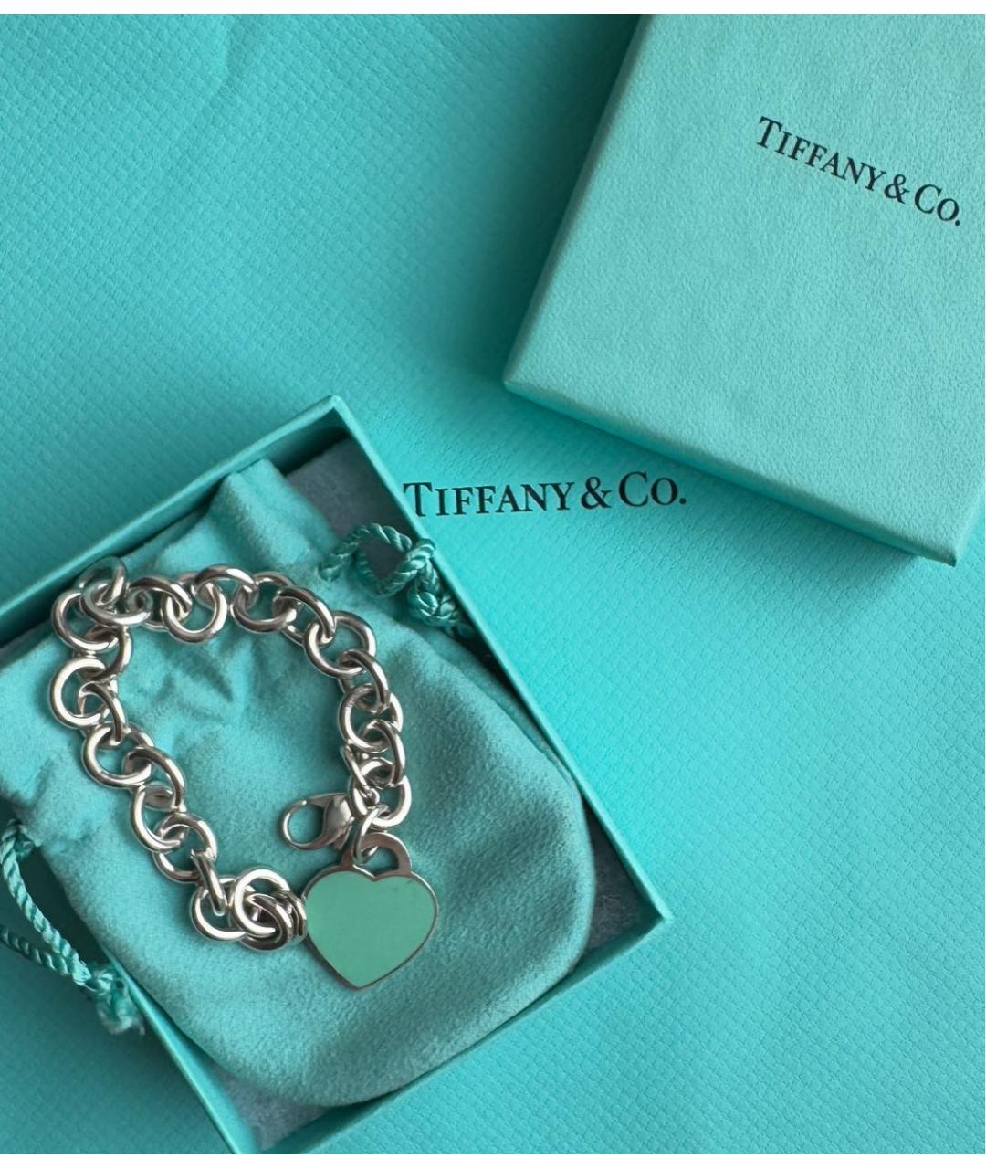 TIFFANY&CO Серебряный браслет, фото 7