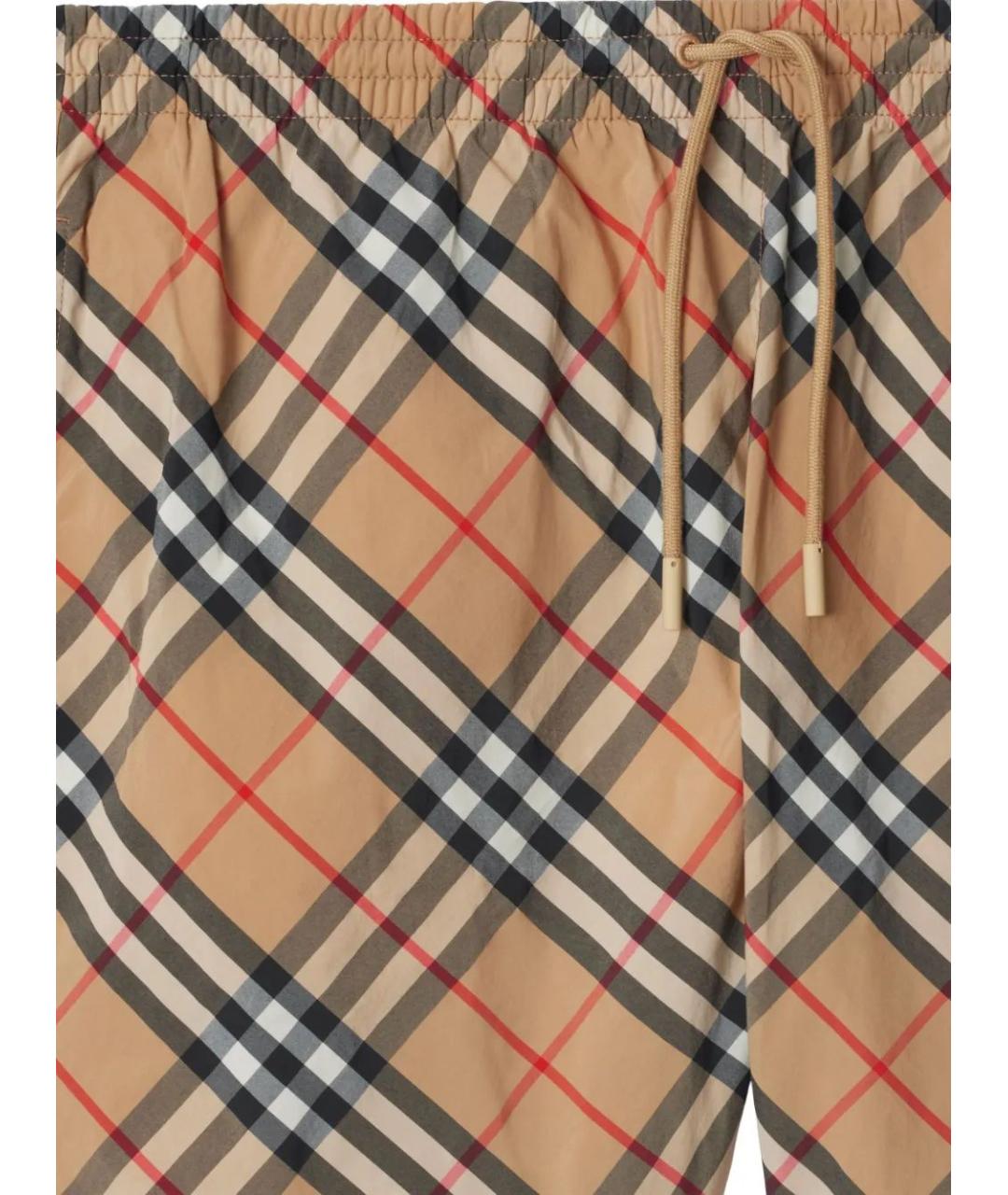 BURBERRY Бежевые полиамидовые плавки, фото 3