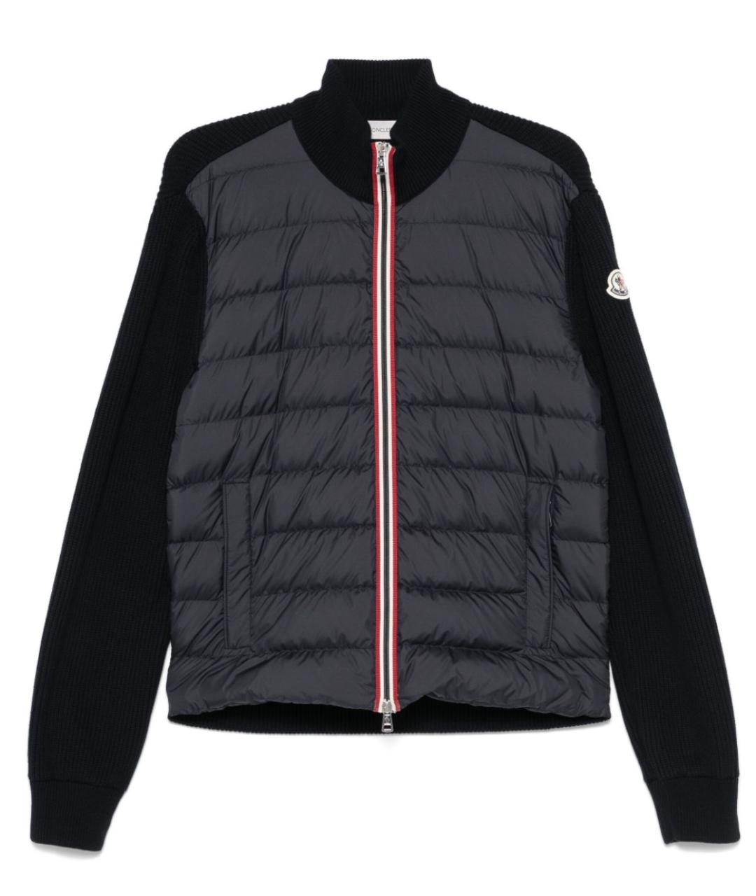 MONCLER Темно-синий кардиган, фото 1